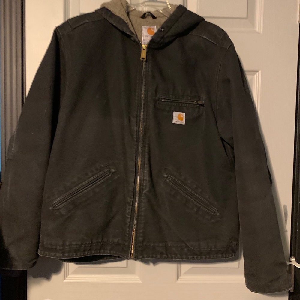 Ladies Carhartt Fleece Lined Jacket with Hood
